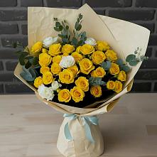 Букет цветов из:  Розы #REPLACE_PRED# Камбилеевском