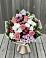Букет цветов из: Альстромерии, Гвоздики, Розы и Хризантемы в Камбилеевском