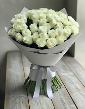 Букет 35 Белых роз в Камбилеевском