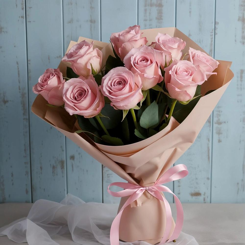 Букет цветов из: Розы в Камбилеевском