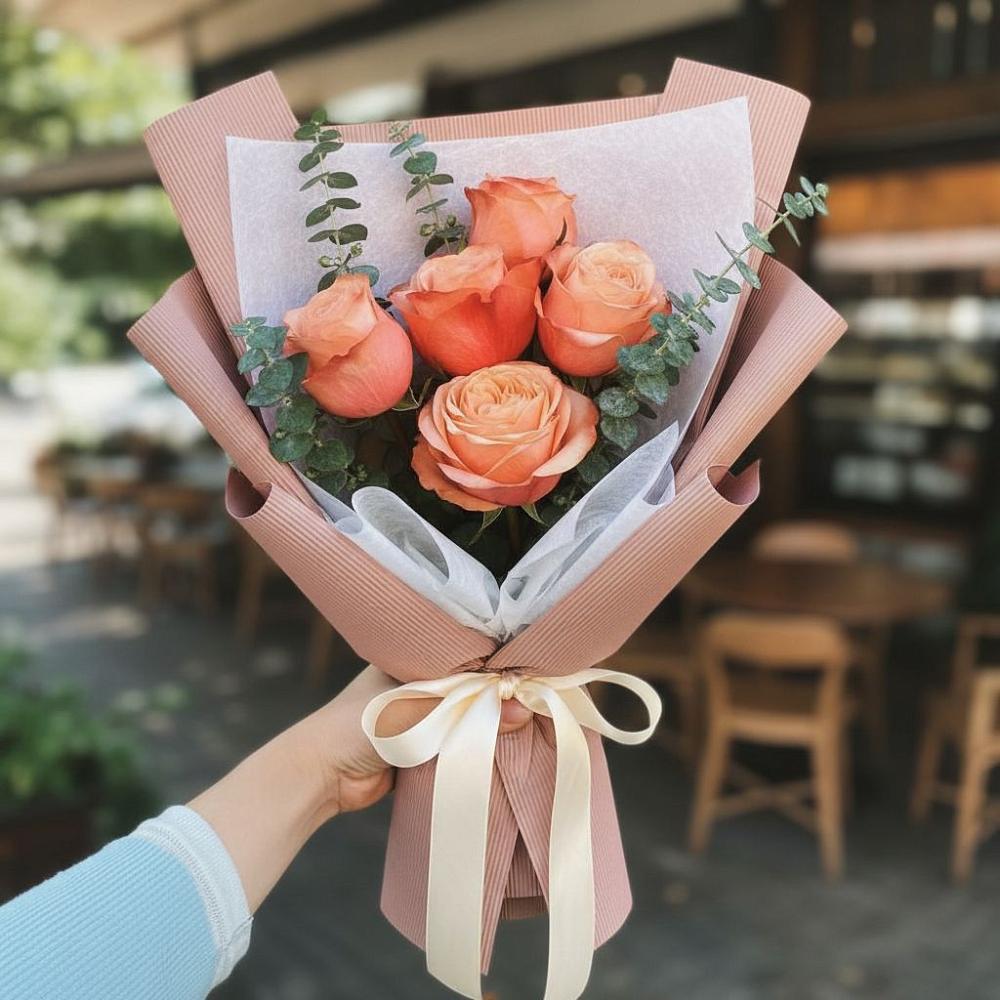 Букет цветов из: Розы в Камбилеевском