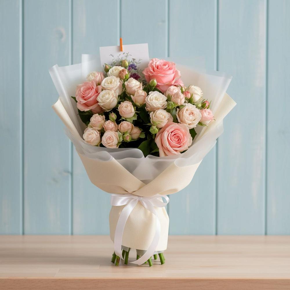 Букет цветов из: Розы в Камбилеевском