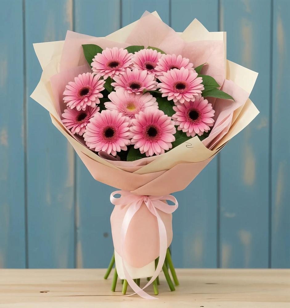 Букет цветов из: Герберы в Камбилеевском