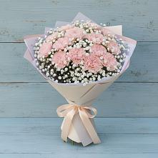 Букет цветов из:  Гвоздики в Камбилеевском
