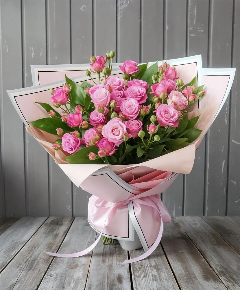 Букет Розовый кустик в Камбилеевском
