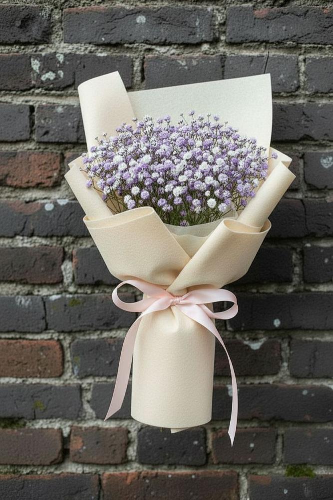 Букет цветов из: Гипсофила в Камбилеевском