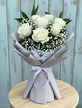 Букет цветов из:  Розы в Камбилеевском
