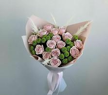 Букет цветов из:  Розы и Хризантемы в Камбилеевском