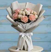 Букет цветов из:  Розы в Камбилеевском