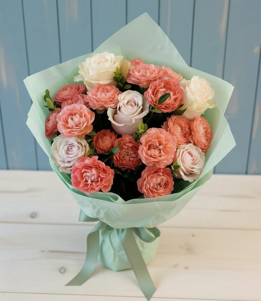 Букет цветов из: Розы в Камбилеевском