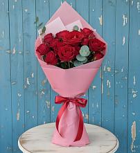 Букет цветов из:  Розы в Камбилеевском