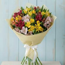 Букет цветов из:  Альстромерии в Камбилеевском