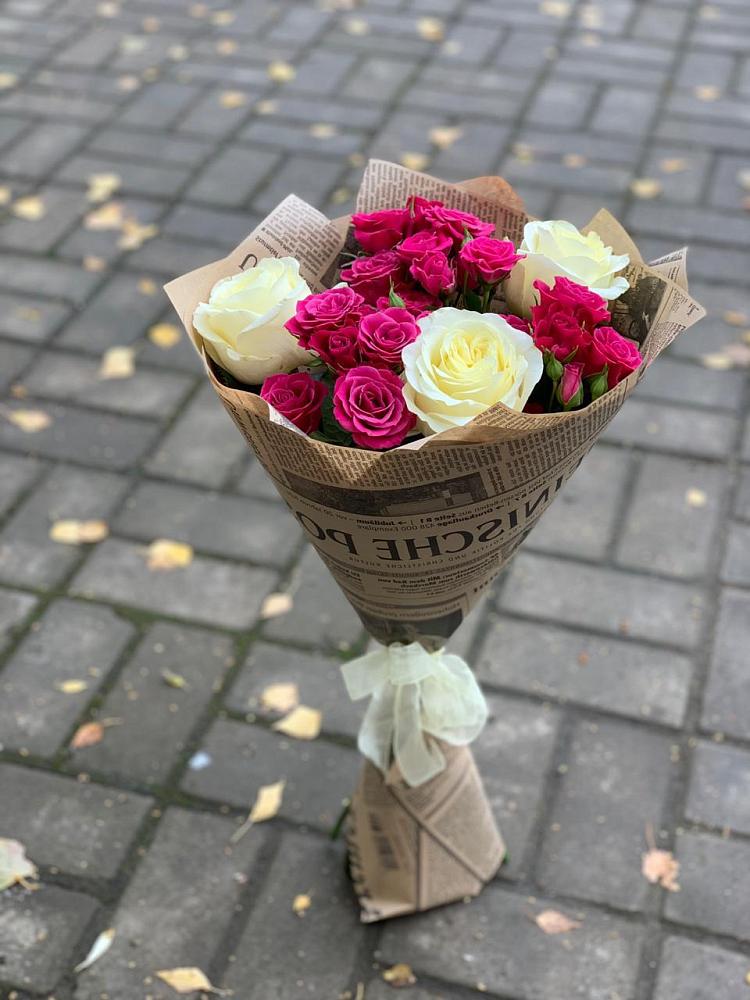 Букет цветов из: Розы в Камбилеевском