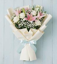 Букет цветов из:  Лилии в Камбилеевском